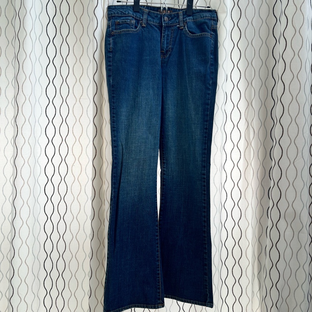 Bitten by Sarah Jessica Parker Blue Flare Wide Leg Jeans